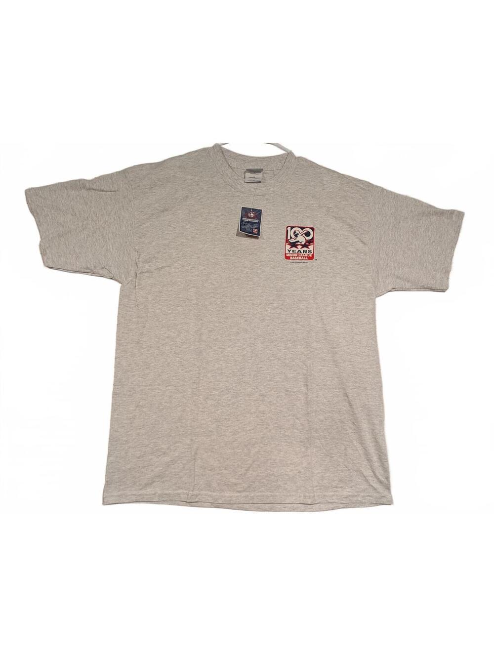 6th Mans Sportswear MiLB 100 Years Gray Graphic T-Shirt Mens XL NWT 2001